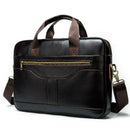 Premier Cowhide Briefcase for Business Men