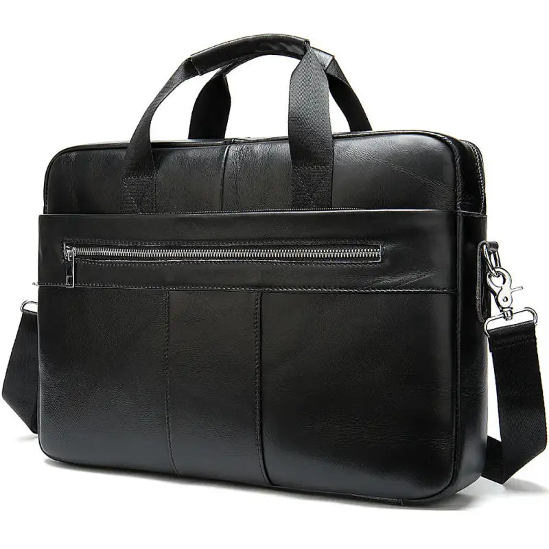 Your forever Genuine Leather Cowhide Business Briefcase