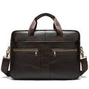 Premier Cowhide Briefcase for Business Men