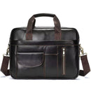Premier Cowhide Briefcase for Business Men