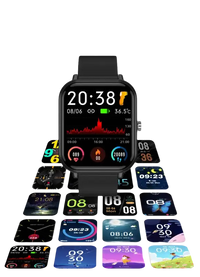 LIGE Q9 Pro smartwatch with customizable faces, body temp music, waterproof trendy style