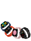 LIGE Q9 Pro smartwatch with colorful bands showing trendy body temp music features