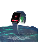 Your LIGE Q9 Pro smartwatch showing blood oxygen saturation and waterproof temperature monitor