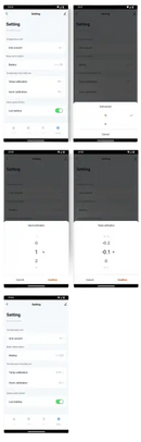 Smartphone app interface.