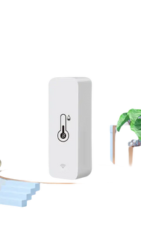 Bluetooth temperature and humidity sensor.