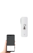 Temperature unit switch with smartphone app.