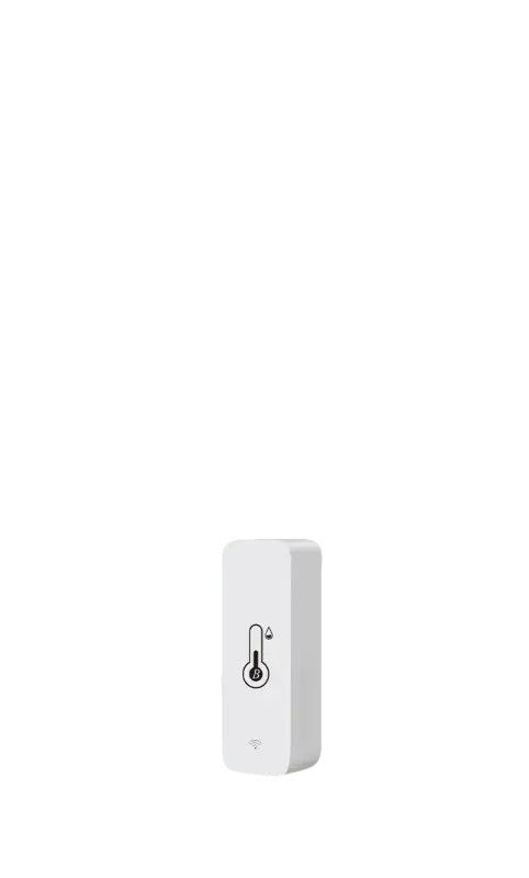 White thermometer device.