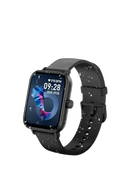 Black waterproof smartwatch.