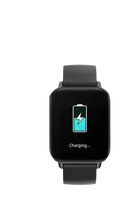 Smartwatch charging.