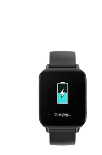 Smartwatch charging.
