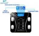 SmartScale Pro: App-Enabled Weight Tracker & USB Charge - Black