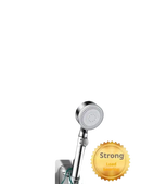 Handheld shower head.
