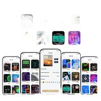 Smartwatch face customization options.