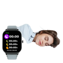 Smartwatch displaying sleep monitoring data.