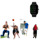 Smartwatch displaying sport modes.