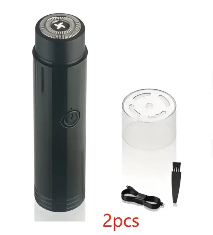 Mini Car Shaver - 2pcs Unpainted primary color / USB