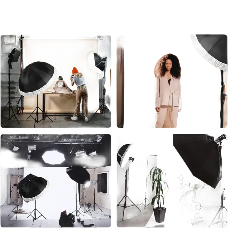 Photography lighting equipment.