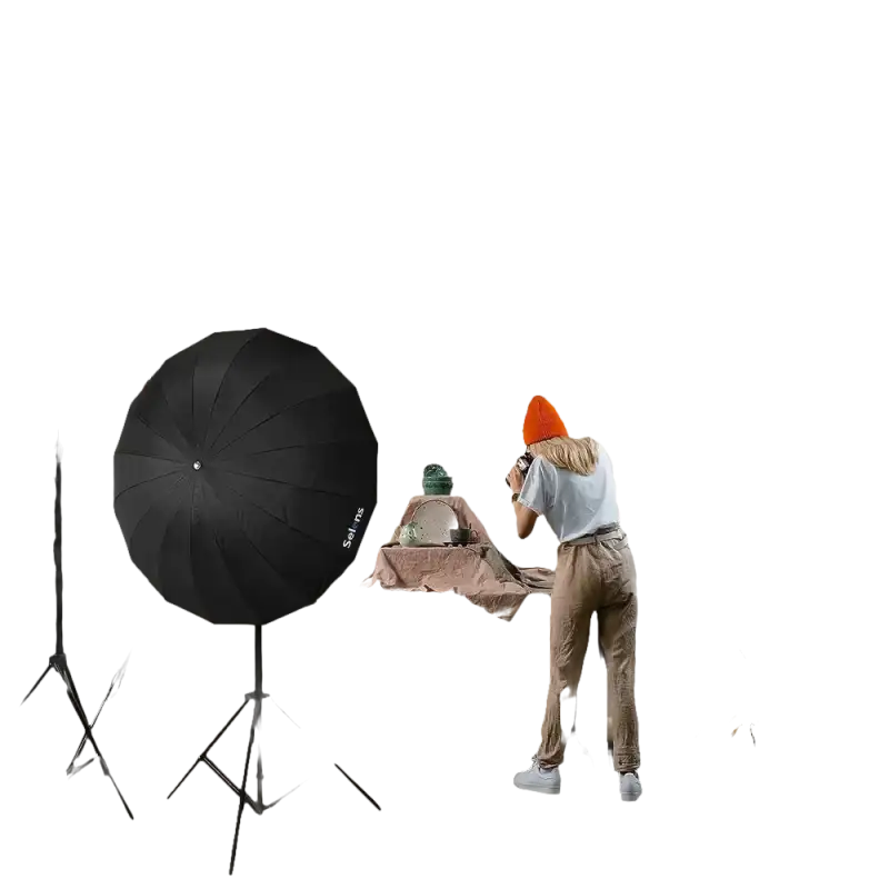 Photography studio setup.