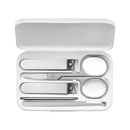 Open white manicure set.