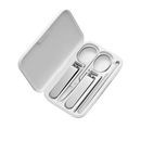 White manicure set in case.