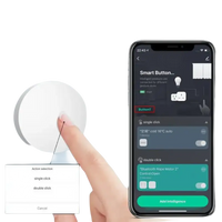 Smart button with app interface.