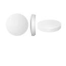 White round smart device.