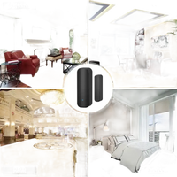 Black door and window sensor.