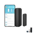 Black door and window sensor with smartphone app.