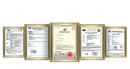 Quality certificates in ornate frames for Your Sweet Tuya Temperature Humidity Sensor Mini LCD Display