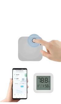 Smart tuya temperature humidity sensor mini LCD display for easy monitoring