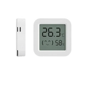 White Tuya temperature humidity sensor mini LCD display for accurate readings