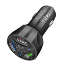 QuadBoost Car Charger - Black