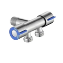 Dual-control four-point interface valve.