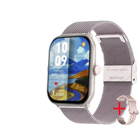 Silver Xiaomi Watch 5 with mesh band.