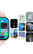 Smartwatch with customizable watch faces.