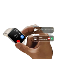 Smartwatch with call and message notifications.