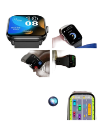 Smartwatch product advertisement.