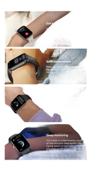 Smartwatch health monitoring features.