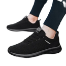Black fashion sneakers.