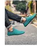 YRZL Men Loafers Mens Casual Breathable Outdoor Driving Shoe Comfortable Fashion New Walking Shoes for Men Slip on Home