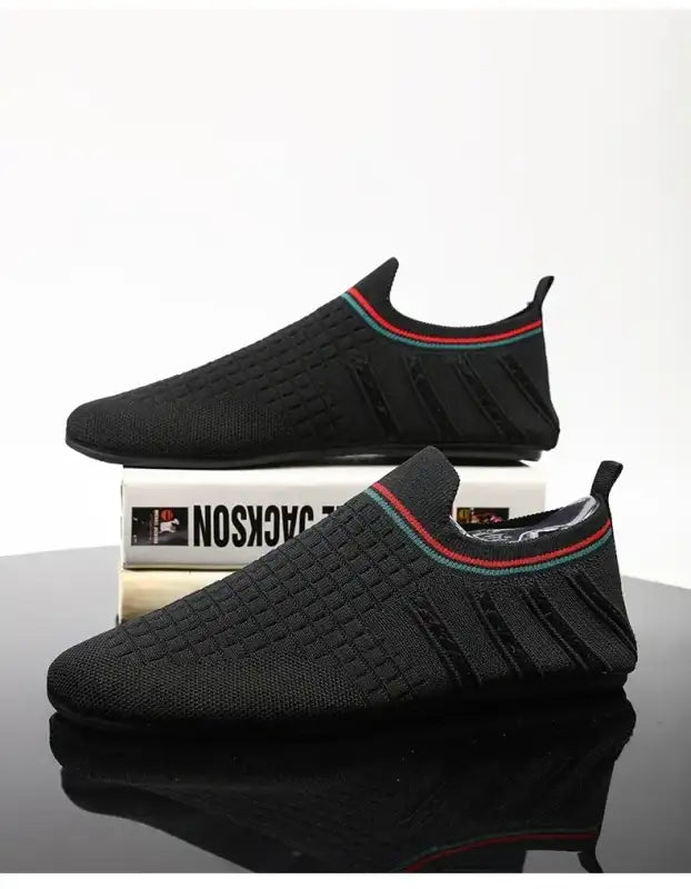 YRZL Men Loafers Mens Casual Breathable Outdoor Driving Shoe Comfortable Fashion New Walking Shoes for Men Slip on Home