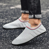 YRZL Men Loafers Mens Casual Breathable Outdoor Driving Shoe Comfortable Fashion New Walking Shoes for Men Slip on Home