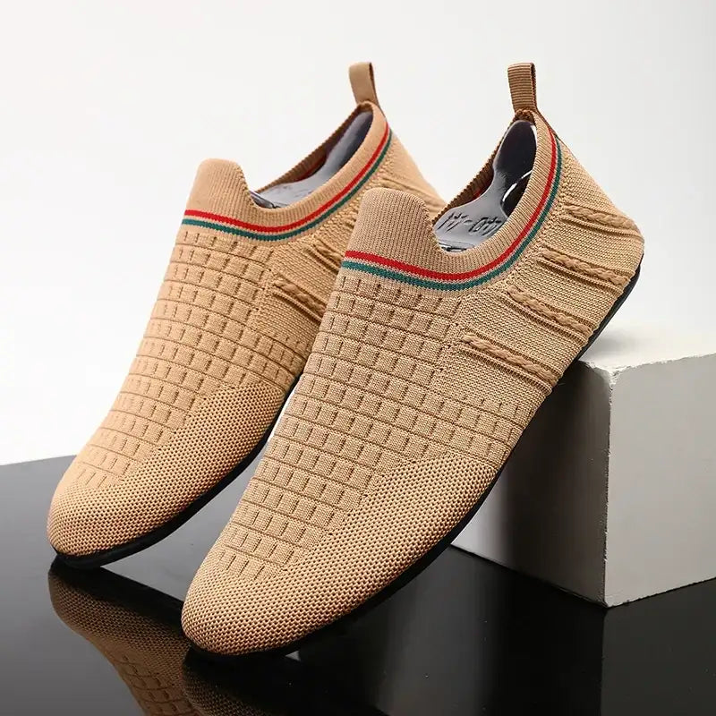 YRZL Men Loafers Mens Casual Breathable Outdoor Driving Shoe Comfortable Fashion New Walking Shoes for Men Slip on Home