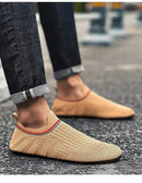 YRZL Men Loafers Mens Casual Breathable Outdoor Driving Shoe Comfortable Fashion New Walking Shoes for Men Slip on Home