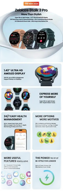 Smartwatch product advertisement.