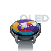 Smartwatch with colorful display.