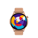 Rose pink smartwatch.