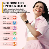 New Zeblaze GTS 3 Voice Calling Smart Watch Ultra-big 2.03’’ HD Screen 24H Health Monitor 100 + Sports Modes 200