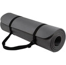 ZenWave Striped NBR Yoga Mat - Black